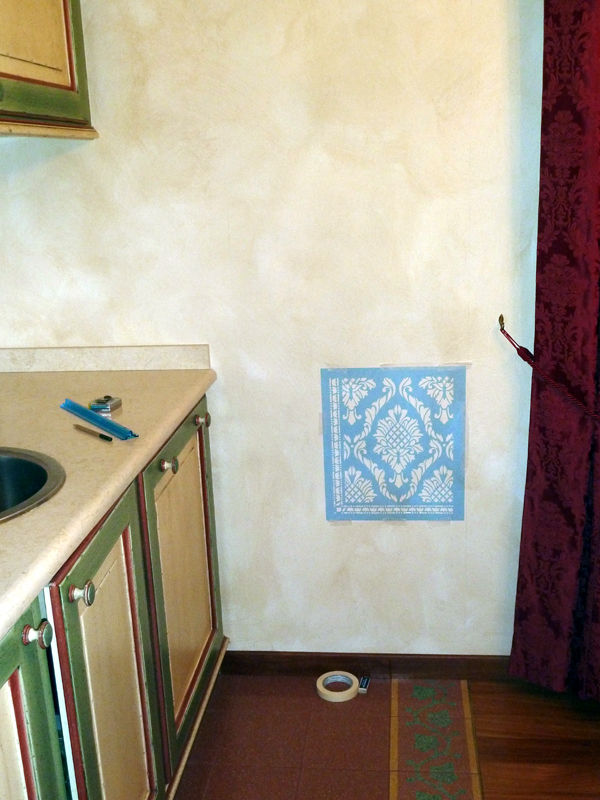 Maschera in acetato per stencil