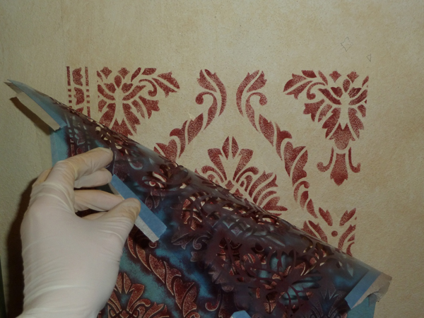 Rimozione della maschera